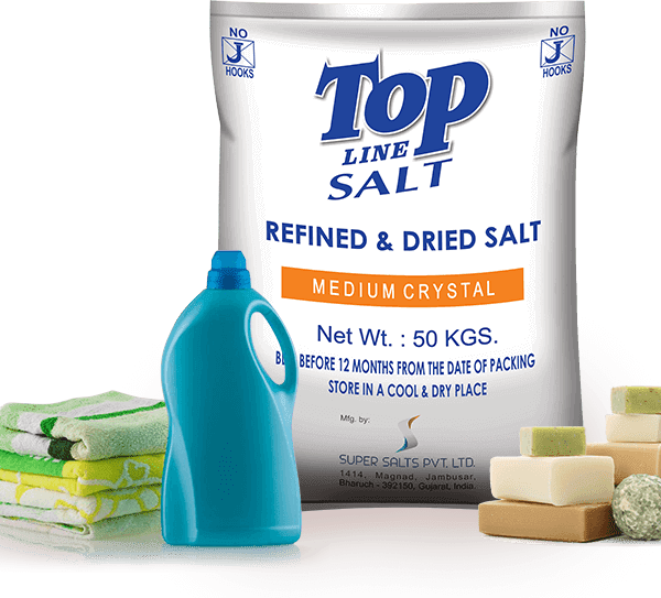 Topline Medium Crystal Salt