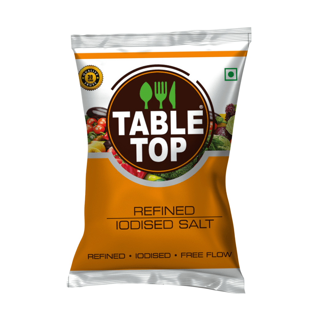 Table Top Refined Iodised Salt