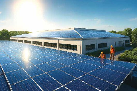 Super Salts industrial salt storage and processing facility