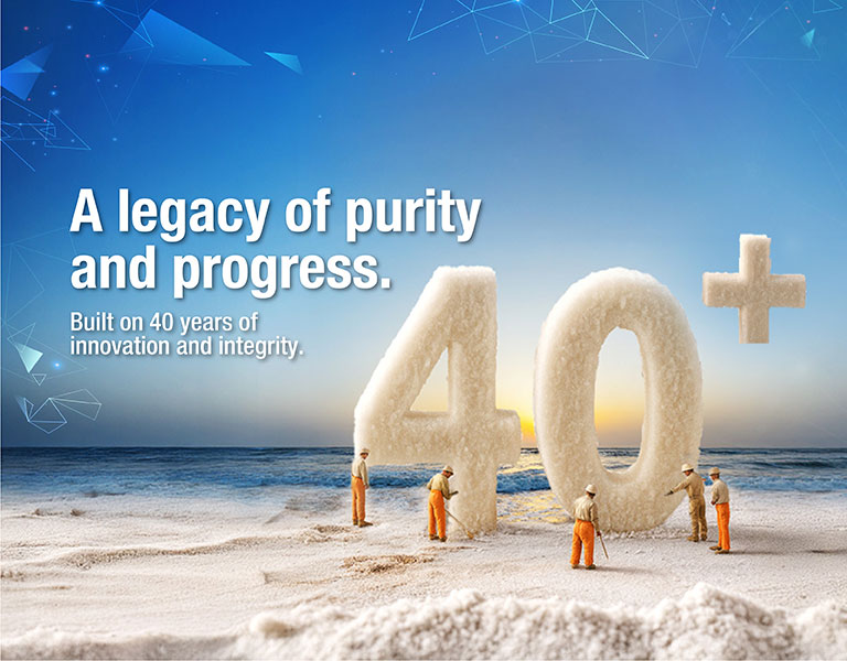 Industrial salt supplier banner