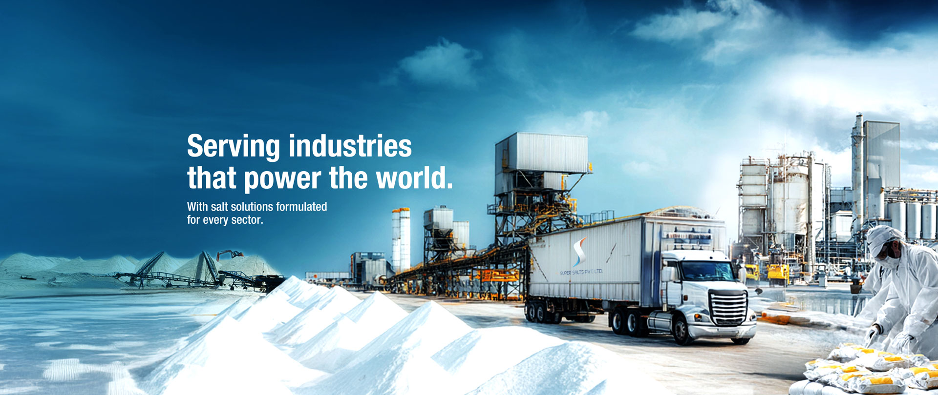 Salt industry banner